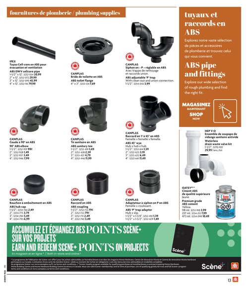 Circulaire Home Hardware - Guide de construction - Page 13