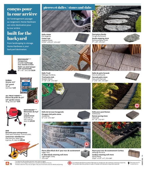 Circulaire Home Hardware - Guide de construction - Page 16