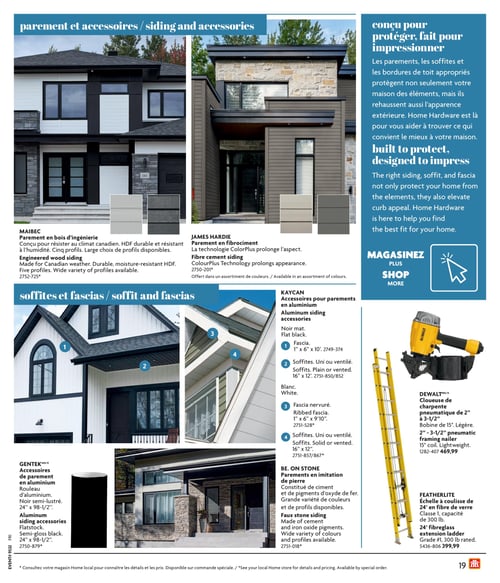 Circulaire Home Hardware - Guide de construction - Page 19