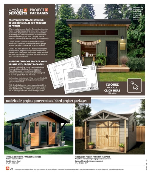Circulaire Home Hardware - Guide de construction - Page 20