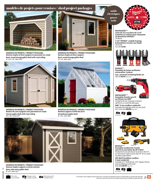 Circulaire Home Hardware - Guide de construction - Page 21