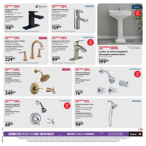 Circulaire Home Hardware - Solde ultime salle de bain - Page 3