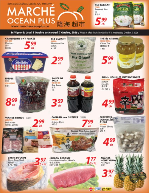 Circulaire Marché Ocean Plus - Page 1