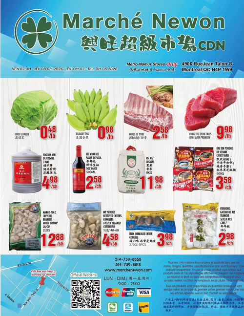 Circulaire Marché Newon Jean Talon - Page 1