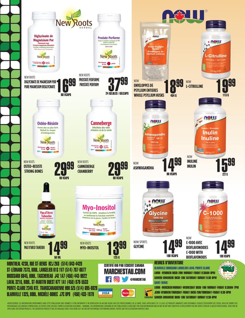 Circulaire TAU Marché d'alimentation Naturelle - Page 16