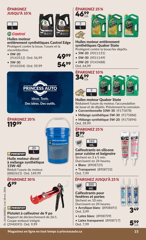 Circulaire Princess Auto - Page 23