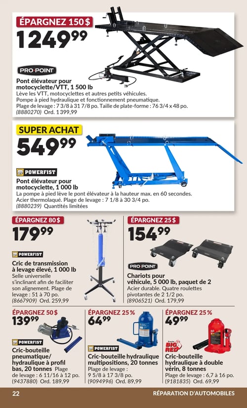 Circulaire Princess Auto - Page 30
