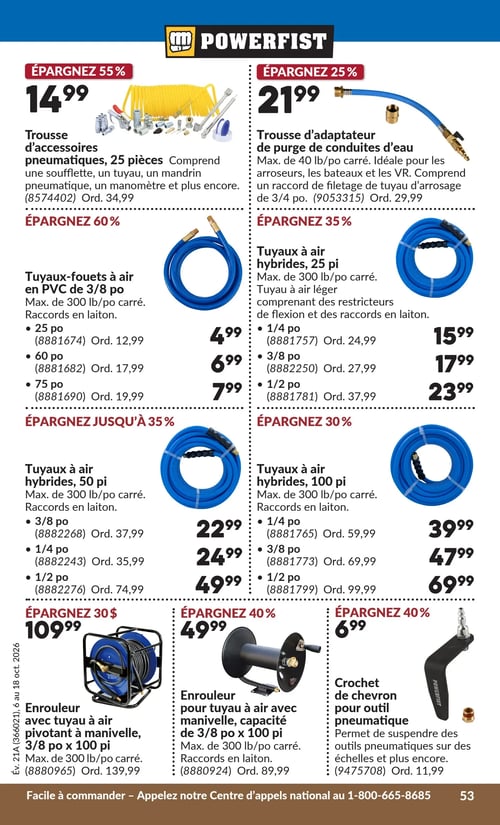 Circulaire Princess Auto - Page 61
