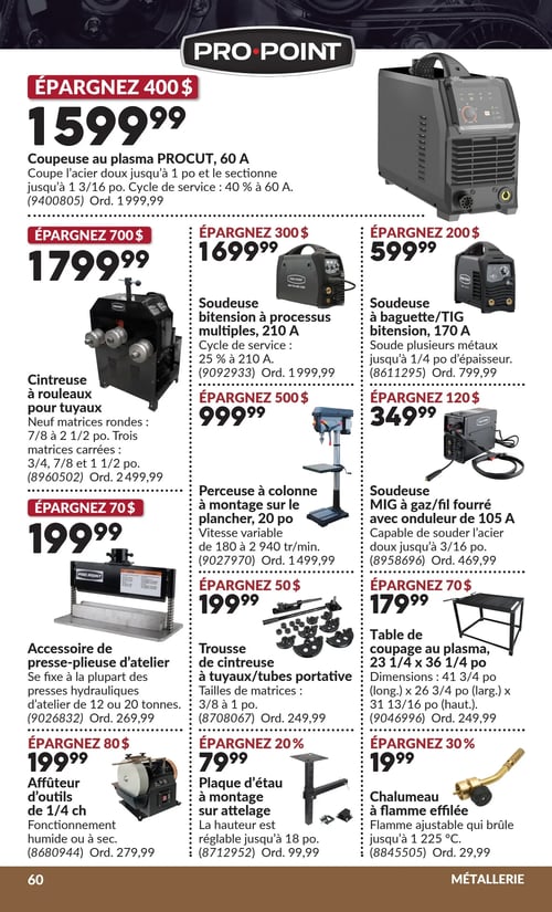 Circulaire Princess Auto - Page 68
