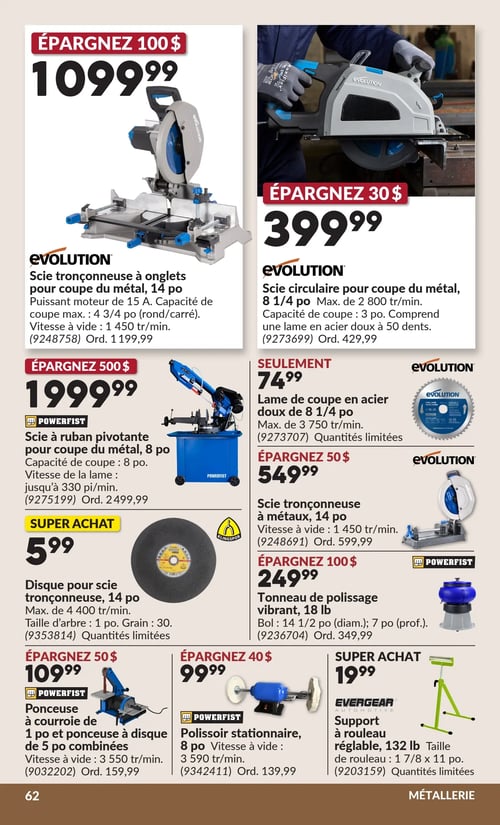 Circulaire Princess Auto - Page 70