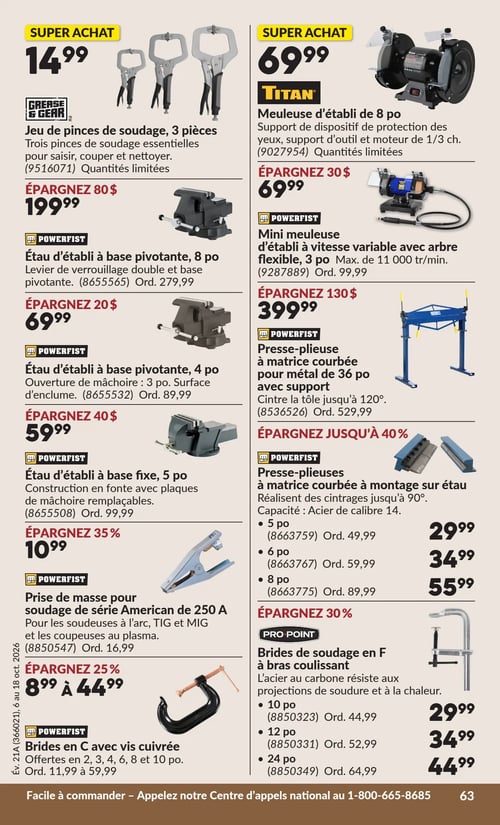 Circulaire Princess Auto - Page 71