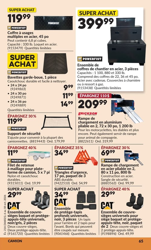Circulaire Princess Auto - Page 73