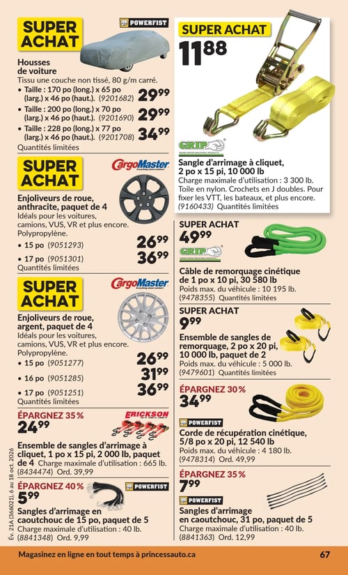 Circulaire Princess Auto - Page 75