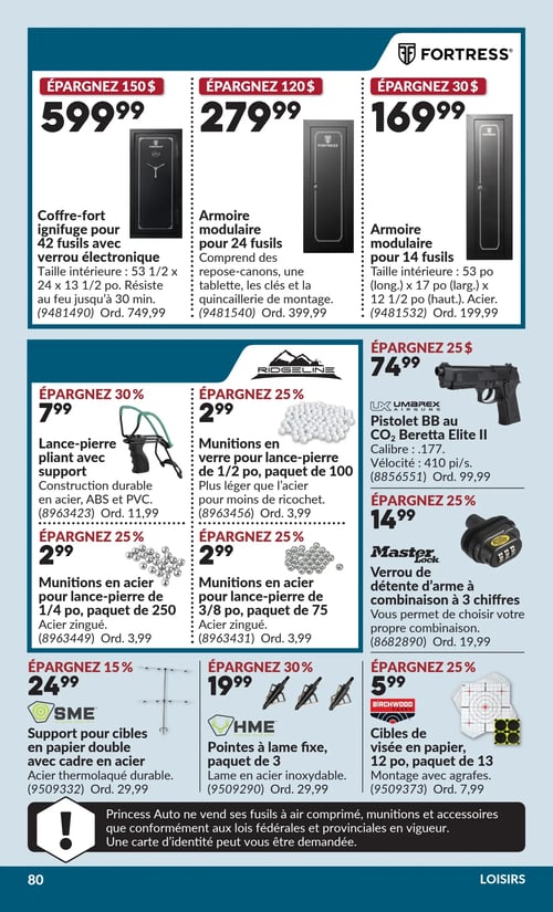 Circulaire Princess Auto - Page 88