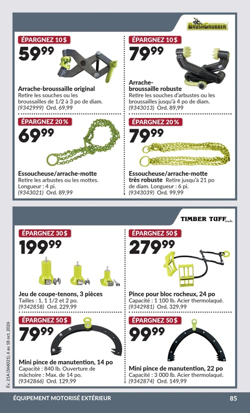 Circulaire Princess Auto - Page 93