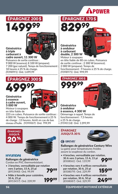 Circulaire Princess Auto - Page 102