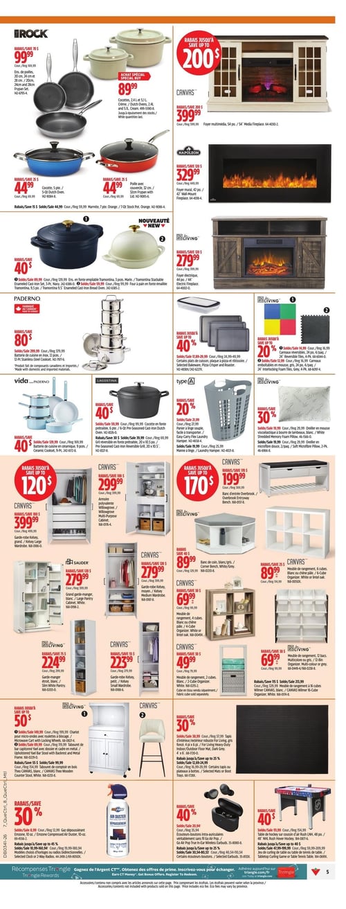 Circulaire Canadian Tire - Page 5