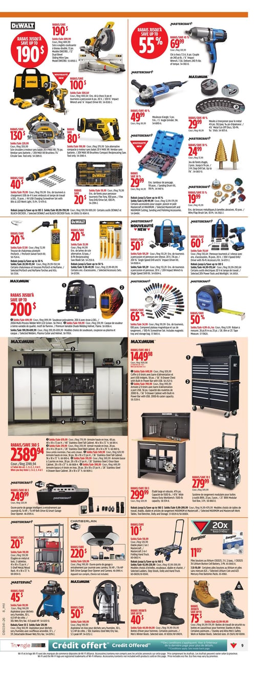 Circulaire Canadian Tire - Page 9
