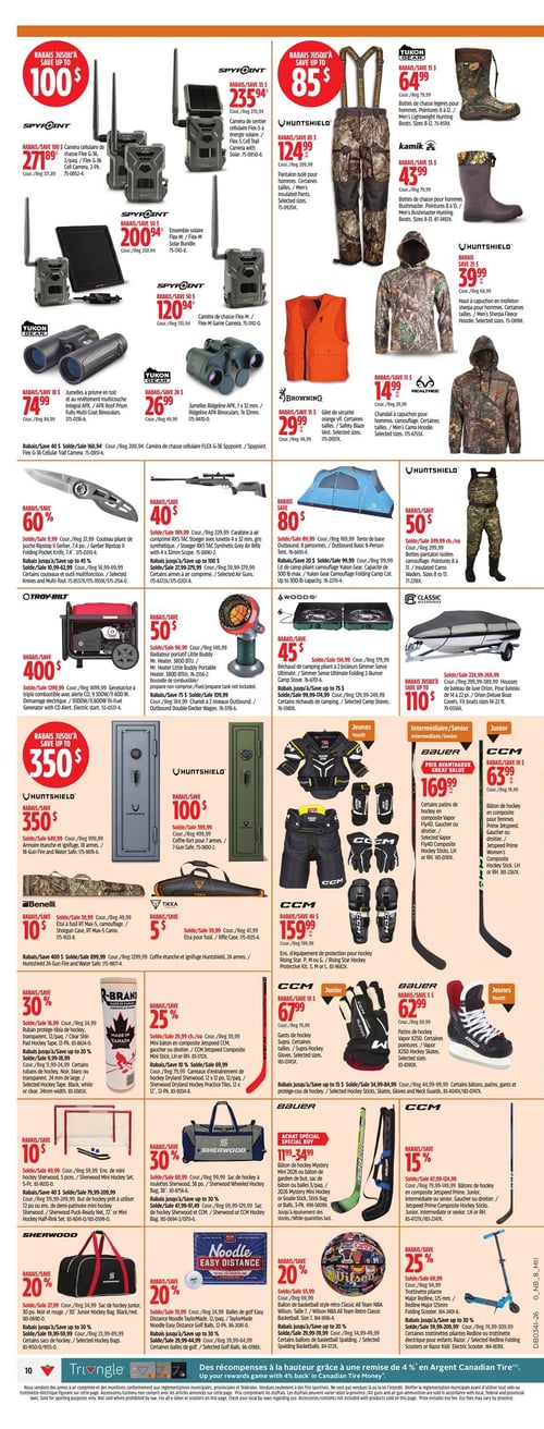 Circulaire Canadian Tire - Page 10