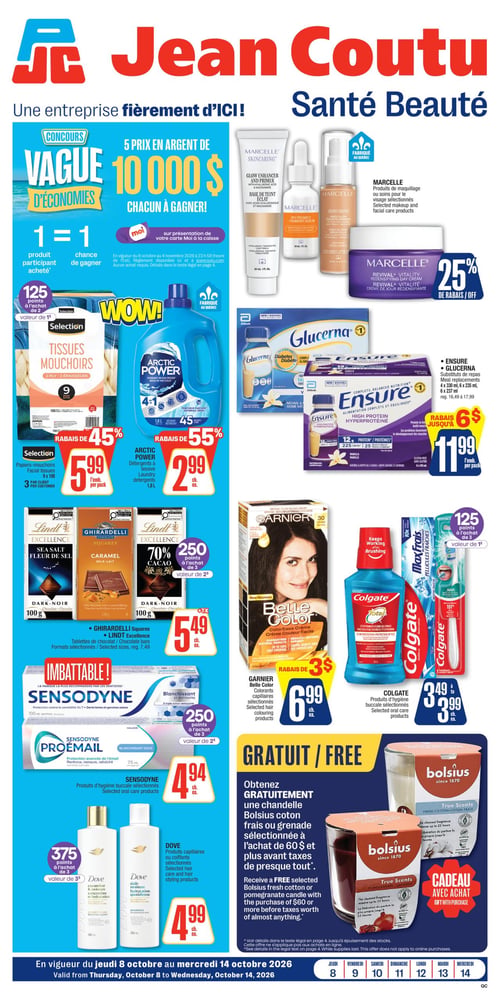 Circulaire Jean Coutu - Santé Beauté - Page 1
