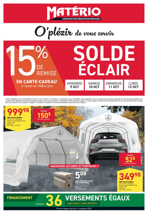 Circulaire Matério - Page 1