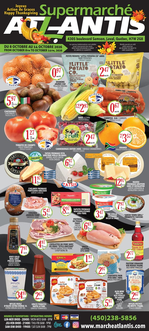 Circulaire Supermarché Atlantis - Page 1