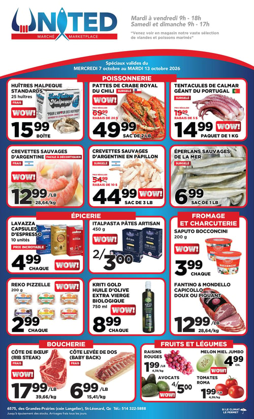 Circulaire United Supermarché - Page 1