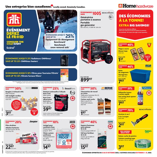 Circulaire Home Hardware - Page 1