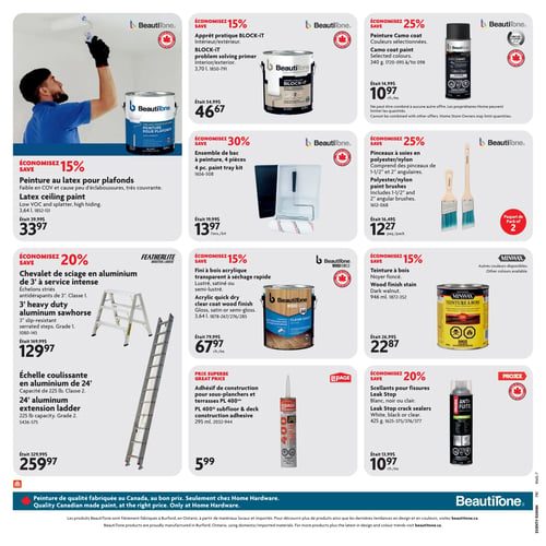 Circulaire Home Hardware - Page 10