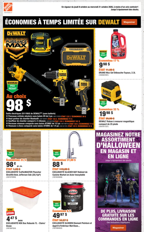 Circulaire Home Depot - Page 1