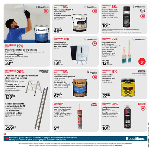 Circulaire Home Hardware - Centre de Rénovation - Page 10