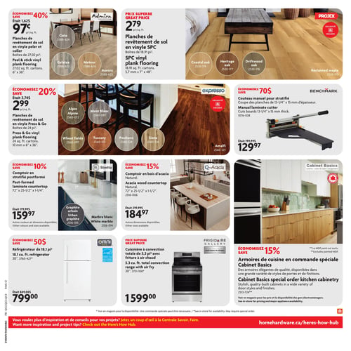 Circulaire Home Hardware - Centre de Rénovation - Page 24