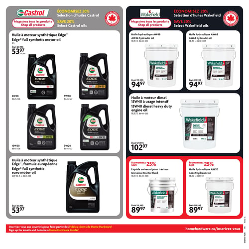 Circulaire Home Hardware - Centre de Rénovation - Page 26