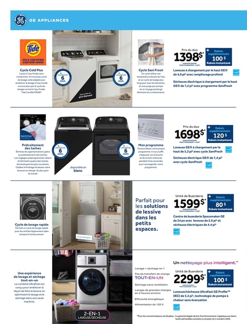 Circulaire Meubles Mont-Laurier - Économies d'Automne - Page 2