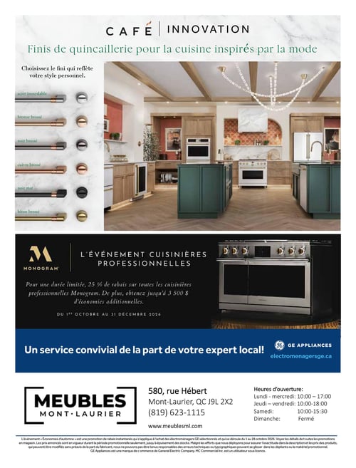 Circulaire Meubles Mont-Laurier - Économies d'Automne - Page 8