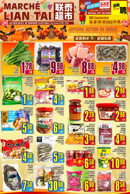 Circulaire Marché LianTai - Page 1