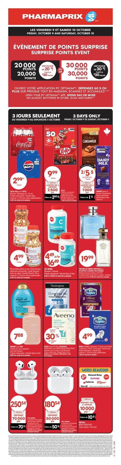 Circulaire Pharmaprix - Page 1