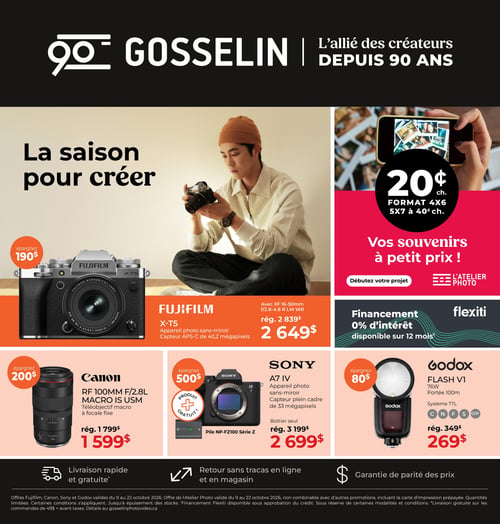 Circulaire Gosselin Photo - Page 1