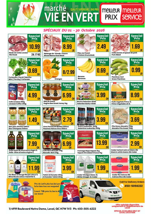 Circulaire Marché Vie en Vert - Page 1