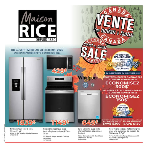 Circulaire Maison Rice - Page 1