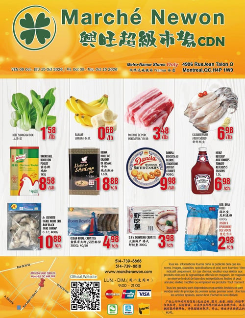 Circulaire Marché Newon Jean Talon - Page 1