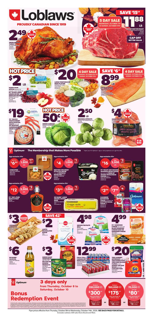 Circulaire Loblaws - Page 1