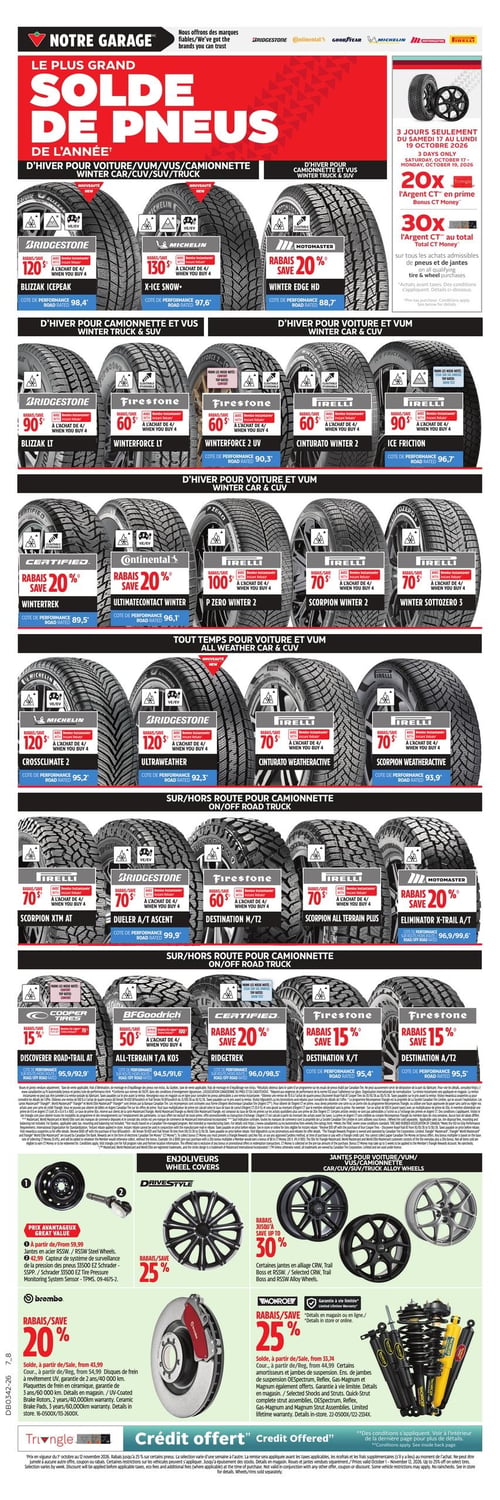 Circulaire Canadian Tire - Page 1
