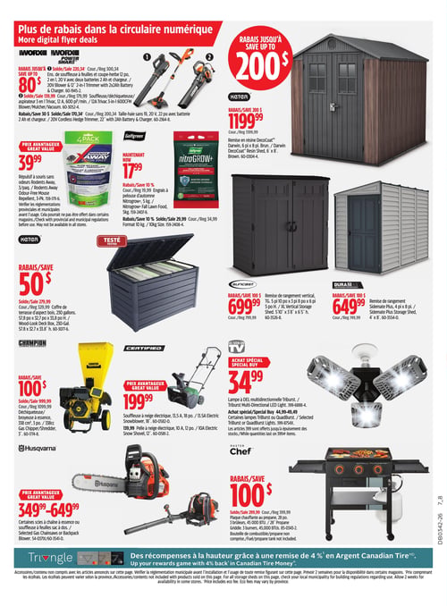 Circulaire Canadian Tire - Page 20