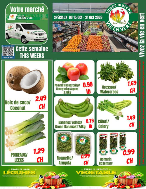 Circulaire Marché Vie en Vert - Page 1