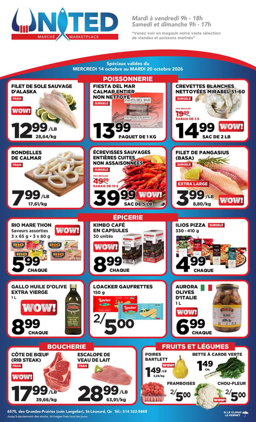 Circulaire United Supermarché - Page 1