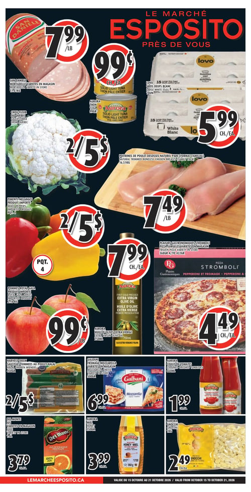 Circulaire Le Marché Esposito - Page 1