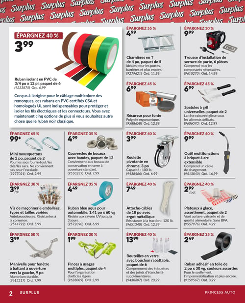 Circulaire Princess Auto - Surplus - Page 2