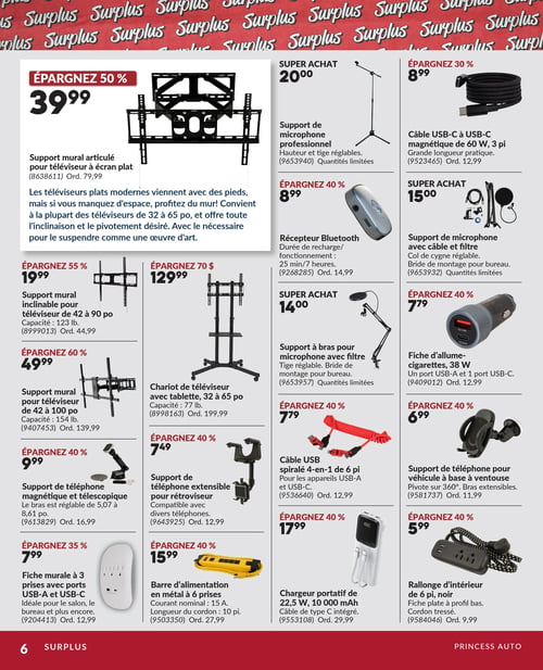 Circulaire Princess Auto - Surplus - Page 6