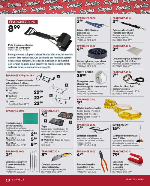 Circulaire Princess Auto - Surplus - Page 10